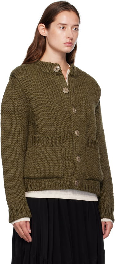 Sweater OUR LEGACY OUR LEGACY Over Cardigan Grøn | M4253OO, 4