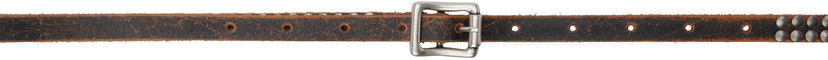 Bælter R13 R13 Studded Skinny Belt Brun | R13WA058-A009