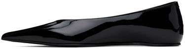 Sneakers og sko TOTEME Asymmetric Ballerina Flats Sort | 244-WAS990-LE0091, 2