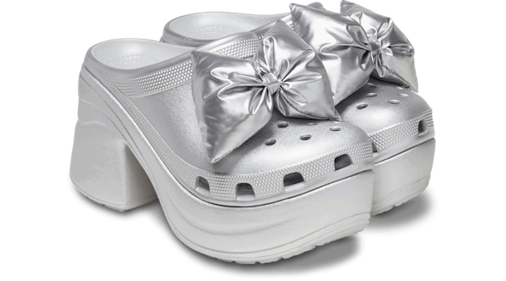 Sneakers og sko Crocs Siren Metallic Bow Clogs Metalisk | 210050-0P1, 1