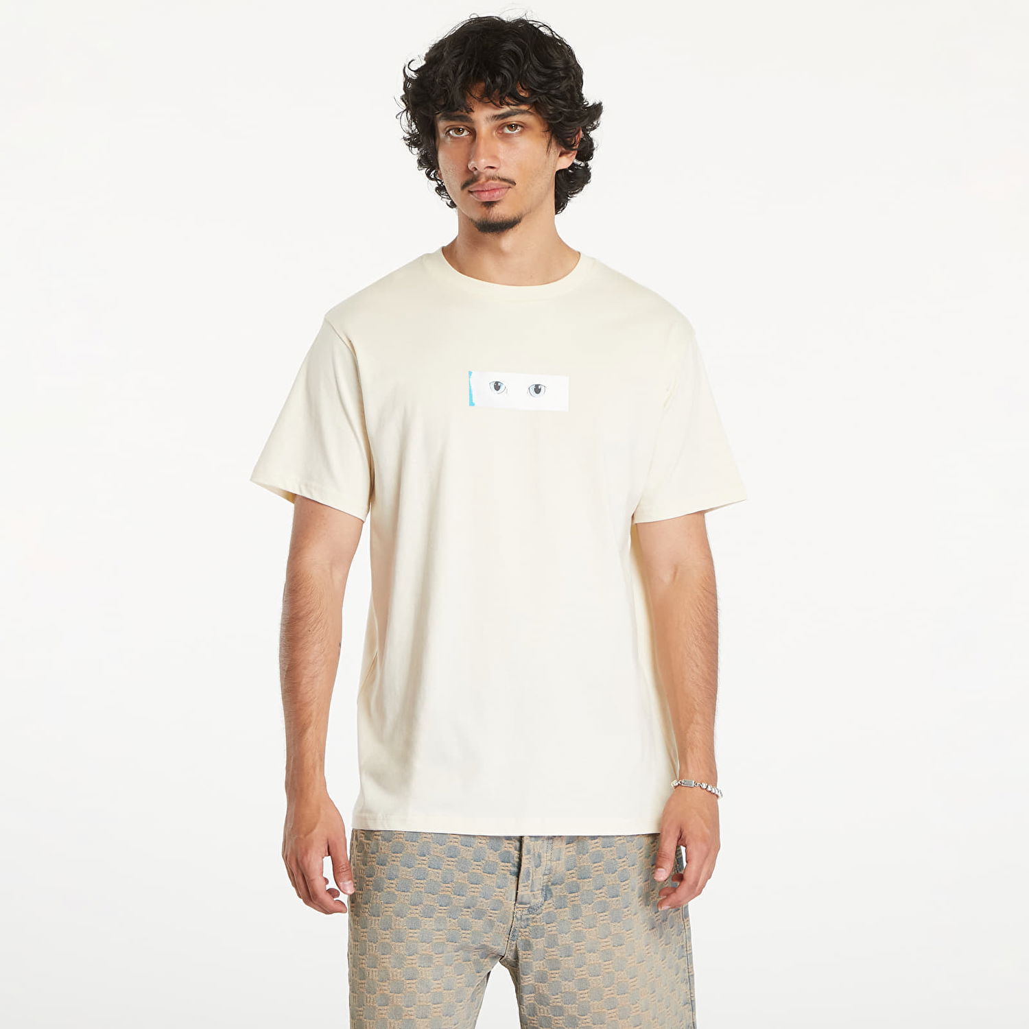 T-shirt RIPNDIP Pretty Kitty Short Sleeve Tee Natural Beige | RNDSUM24142, 0