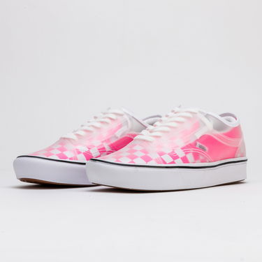 Sneakers og sko Vans Comfycush Slip-Skool Checkerboard Lyserød | VN0A4P3EWYI1, 1