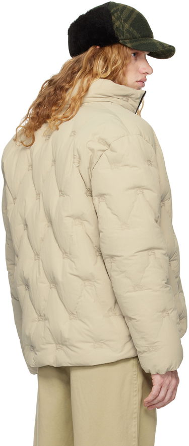 Puffer jakke Burberry Burberry Padded Down Jacket Beige | 8094590, 2