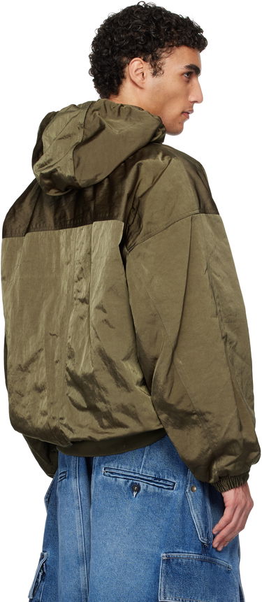 Bomberjakke HED MAYNER Hed Mayner Stowaway Hood Bomber Jacket Grøn | HMMA10032A-HA157, 2