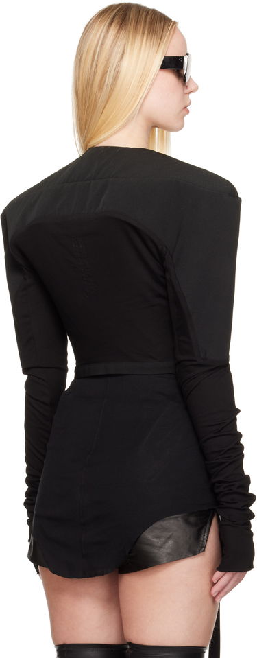 Jakke Rick Owens Rick Owens Hollywood Tight Blazer Sort | RO01E7275 PCVSJA, 2