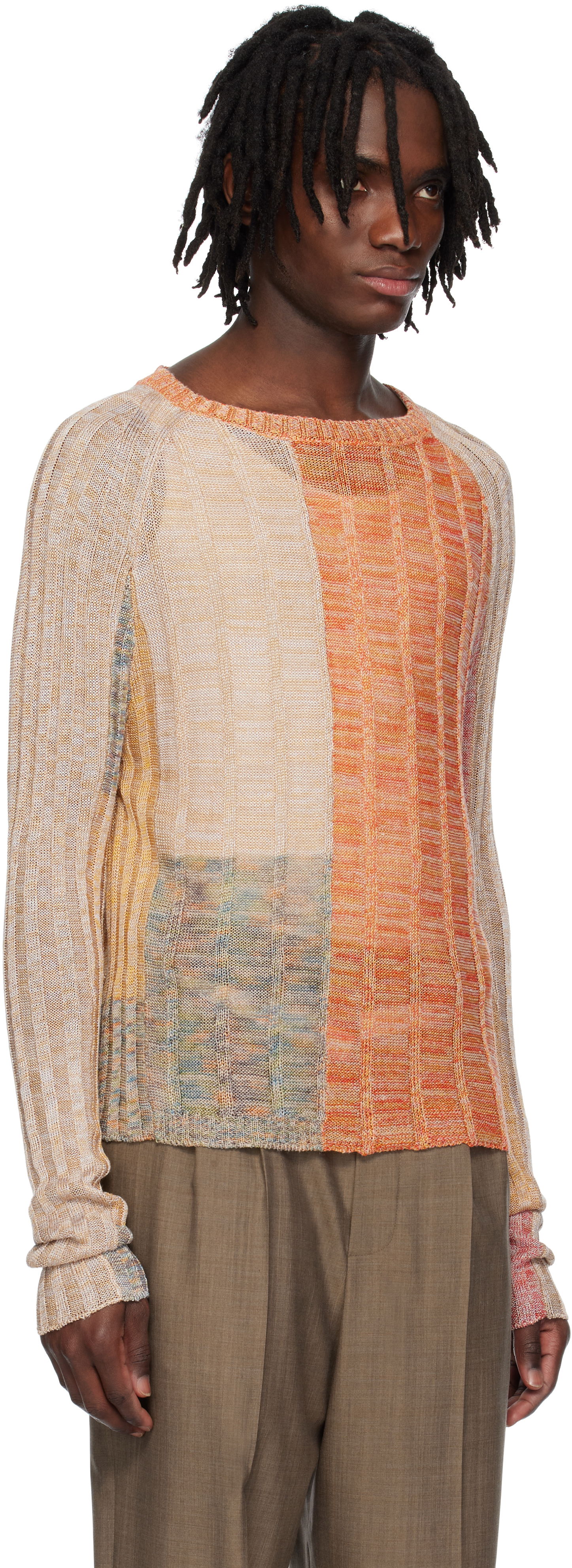 Sweater Eckhaus Latta Eckhaus Latta Symphony Knit Sweater Flerfarvet | 8021-EL-PS25-R - REEF, 1