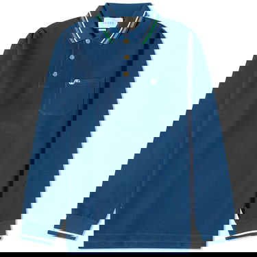 Polo skjorte Gucci Logo Polo Tee Mørkeblå | 752608-XJFTM-4330, 0