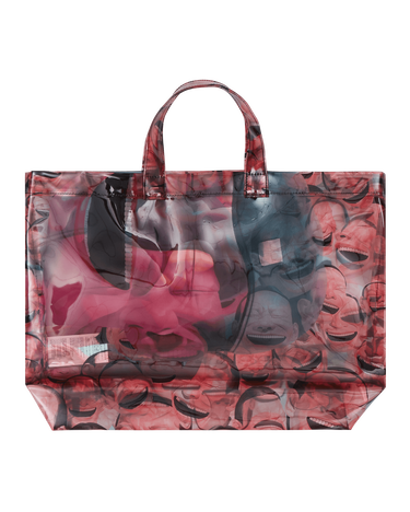Mulepose Comme des Garçons Yue Minjun Tote Bag Lyserød | FG-K210-SS21 1, 2