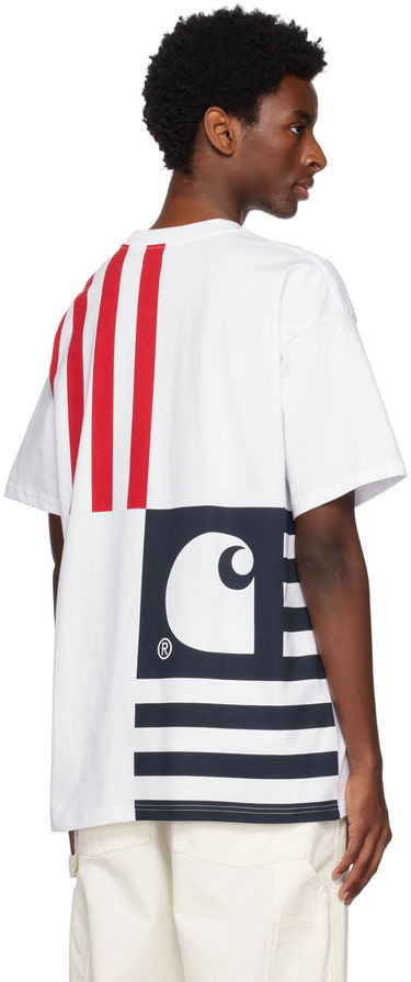 T-shirt Carhartt WIP Work In Progress Coast State T-Shirt Hvid | I031754, 2