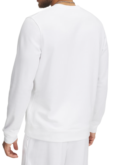 Sweatshirt Under Armour Rival Terry Logo Crew Sweatshirt Hvid | 1390140-100, 1
