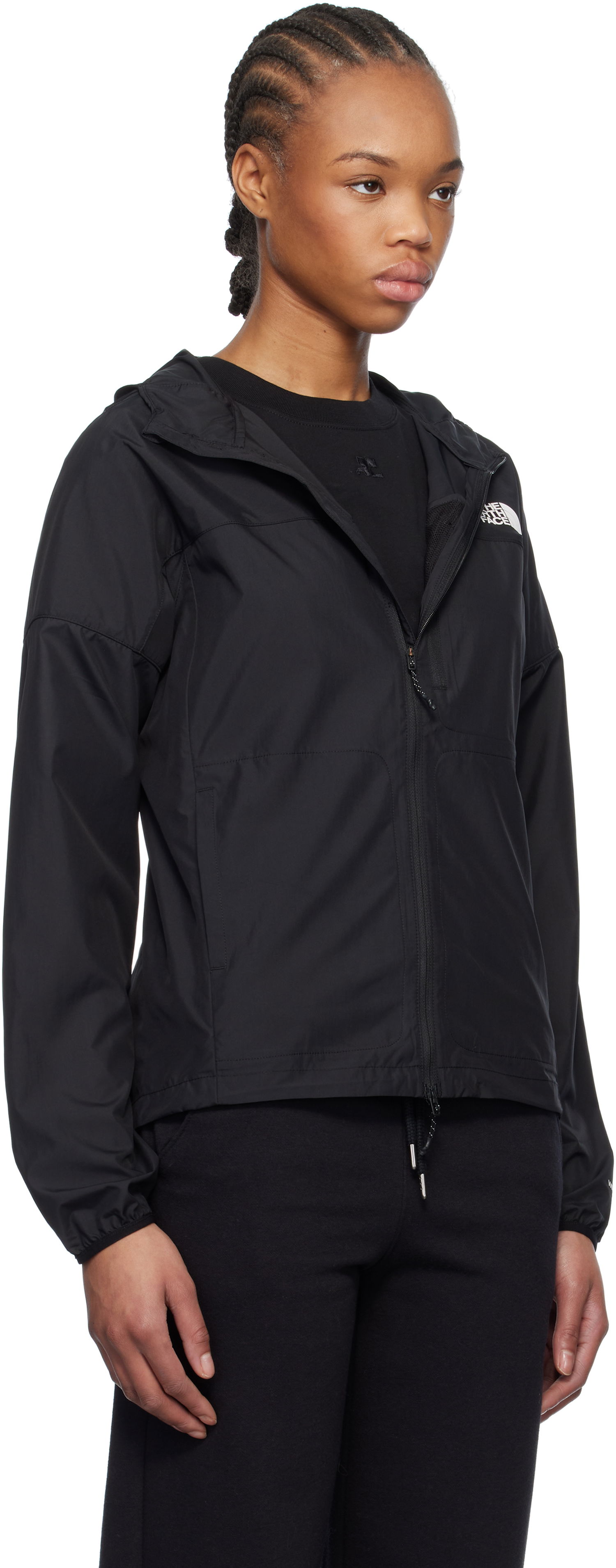Vindjakke The North Face Higher Run Wind Jacket Sort | NF0A8720, 1