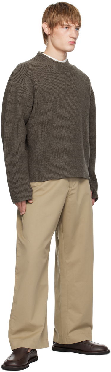 Sweater Studio Nicholson Studio Nicholson Voe Knit Sweater Brun | VOE SNM - 1292, 3