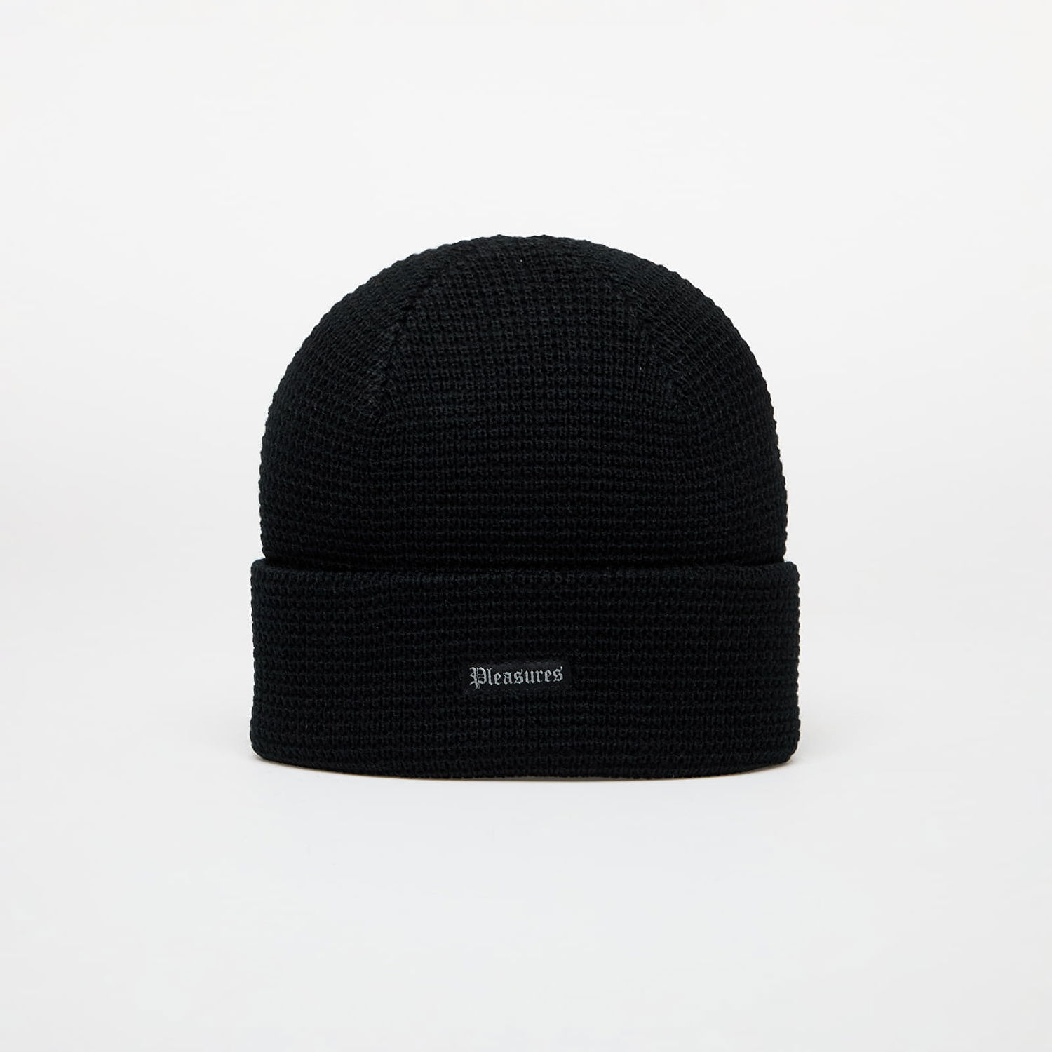 Beanie Pleasures Waffle Knit Beanie Sort | P24W056 BLACK, 0