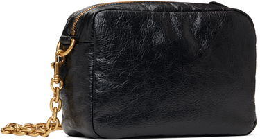 Skuldertaske Balenciaga Black Leather XS Camera Bag Sort | 806459 2AAR8, 2