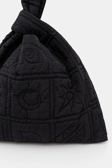 Tøj Nanushka Black Jen Large Pouch Sort | NW24FWBT11351, 4