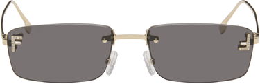 Solbriller FENDI Fendi 'Fendi First' Crystal Sunglasses Grå | FE4172USM5432A 840126860511, 0