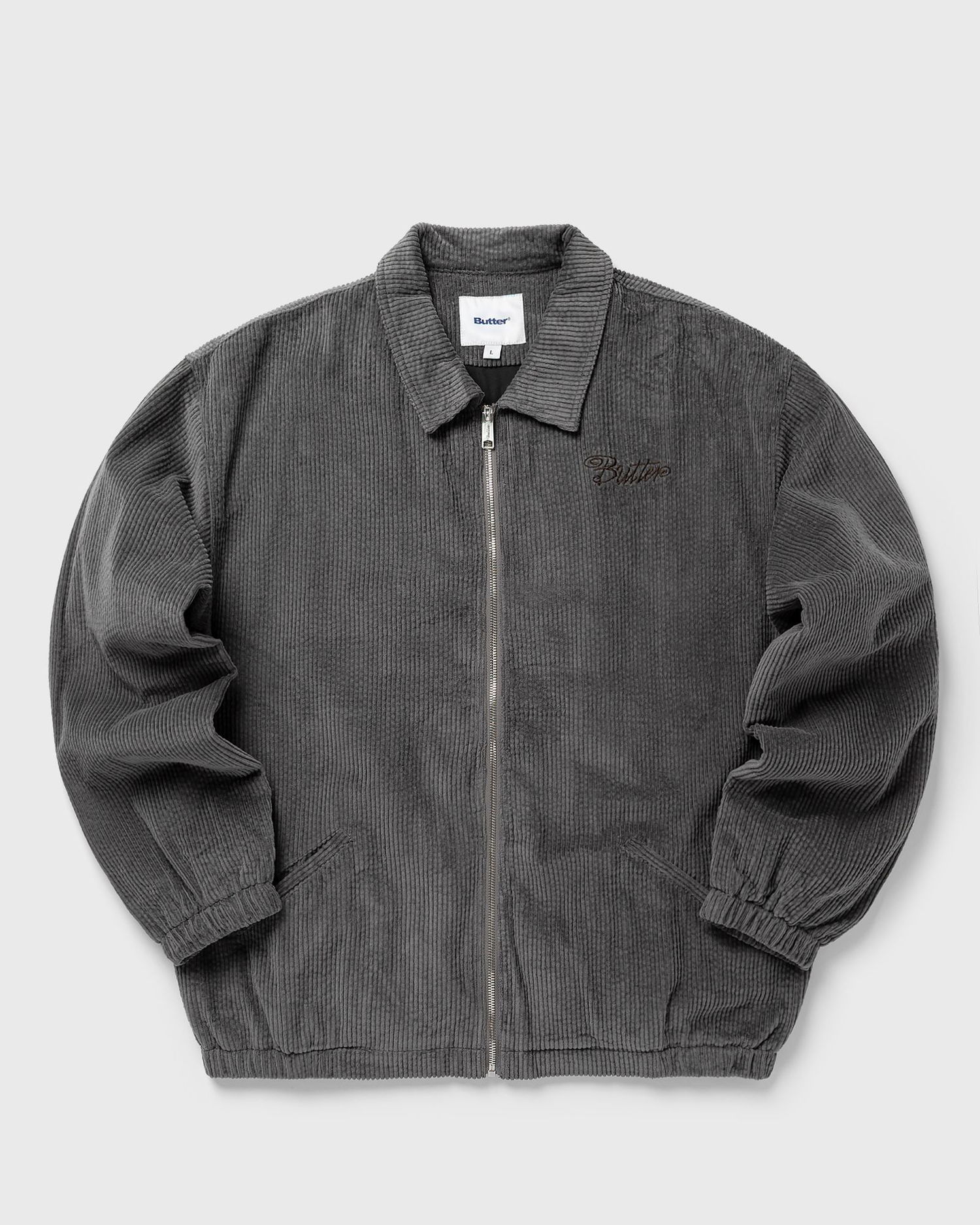 Jakke Butter Goods Jive Corduroy Full-Zip Jacket Grå | P25181, 0