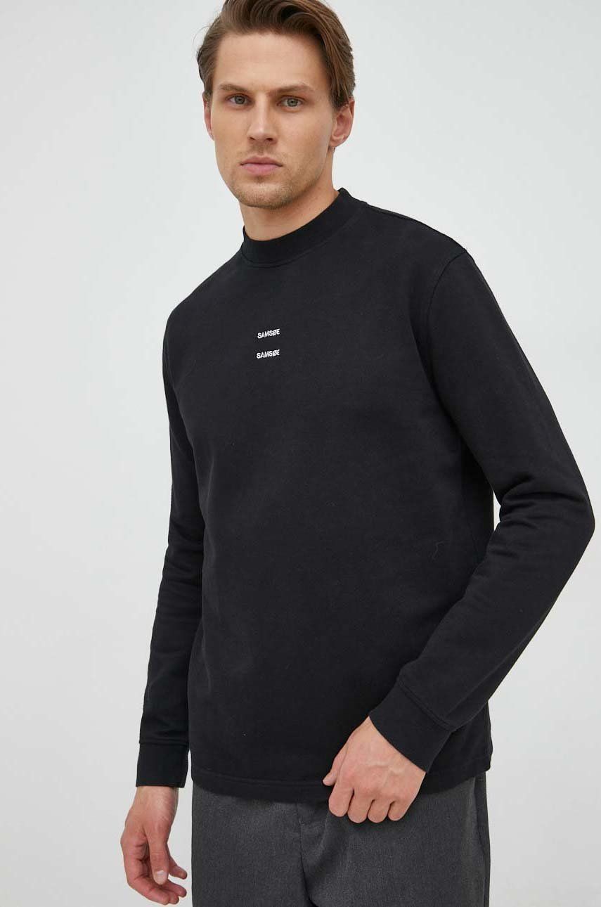 T-shirt Samsoe Samsoe Samer T-shirt Sort | M22400003, 0