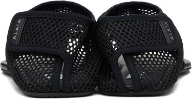 Skopleje Alaïa ALAÏA Thong Fishnet Sandals Sort | AA3S126TK050, 1