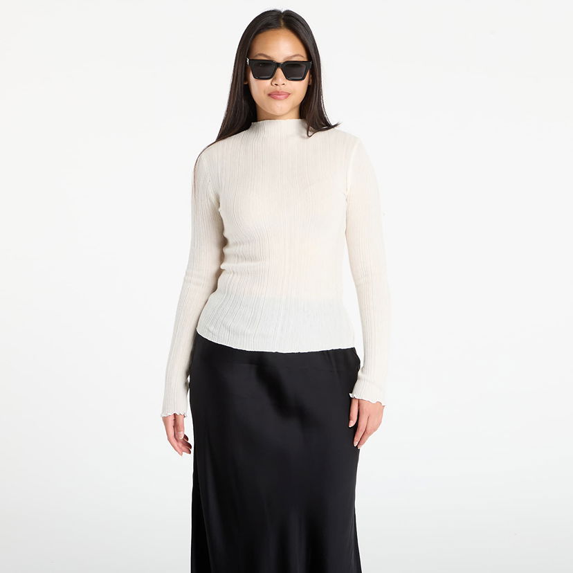 Sweater Samsoe Samsoe Samsøe Samsøe Sajose Turtleneck Sweater Hvid | F25300022_CLR000289