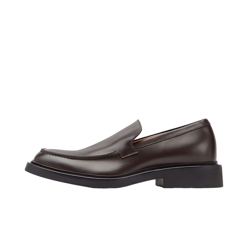 Sneakers og sko Bottega Veneta The Level Leather Loafers Brun | 651313V00H02059
