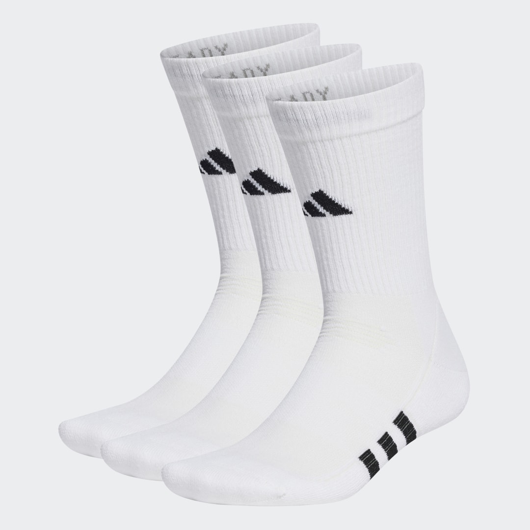 Sokker adidas Performance Performance Cushioned Crew 3 Pairs Hvid | HT3452, 1