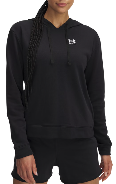 Sweatshirt Under Armour Under Armour Rival Terry Hoodie Sort | 6005511-001, 0