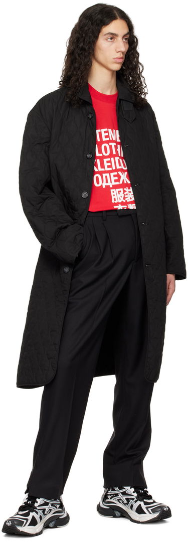 Frakker VETEMENTS VTMNTS Hunter Quilted Coat Sort | VL14CO200B, 3