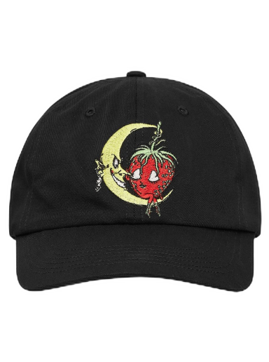 Kasket Sky High Farm Embroidered Six Panel Cap Sort | SHF02K032 1