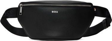 Taljetaske BOSS Saffiano Leather Belt Bag Sort | 50485597, 0
