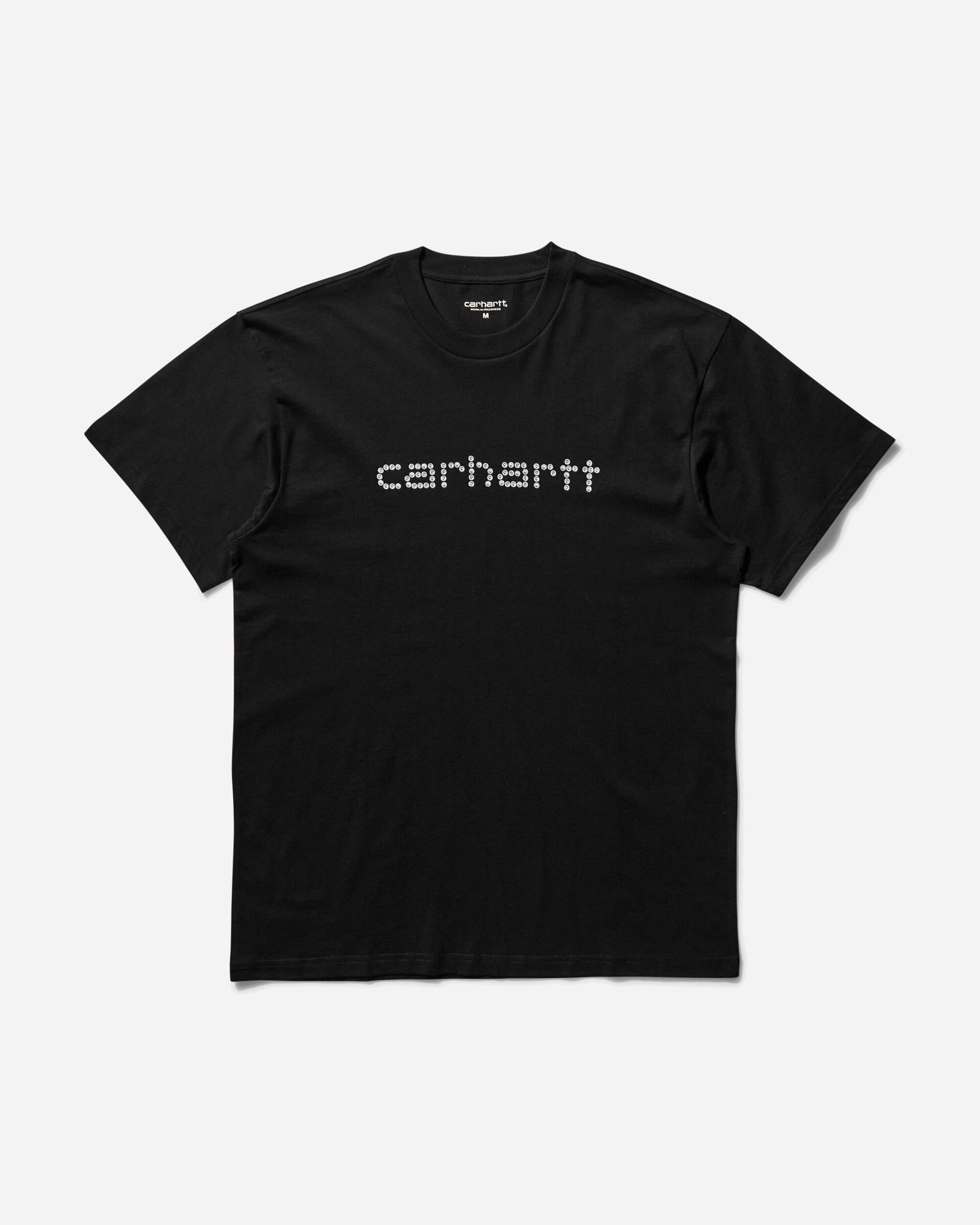 T-shirt Carhartt WIP Rivet Script T-Shirt Sort | I034396 89XX, 1