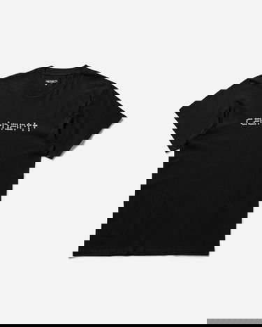 T-shirt Carhartt WIP Rivet Script T-Shirt Sort | I034396 89XX, 1