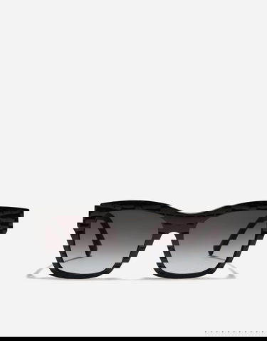 Solbriller Dolce & Gabbana New Arrivals Textured Crossed Sunglasses Sort | VG4512VP88G9V000, 0
