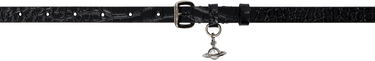 Bælter Vivienne Westwood Vivienne Westwood Mini Alex Charm Belt Sort | 8201007IW-L0098-, 0