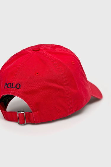 Kasket Polo by Ralph Lauren Classic Baseball Cap Rød | 710548524002, 3