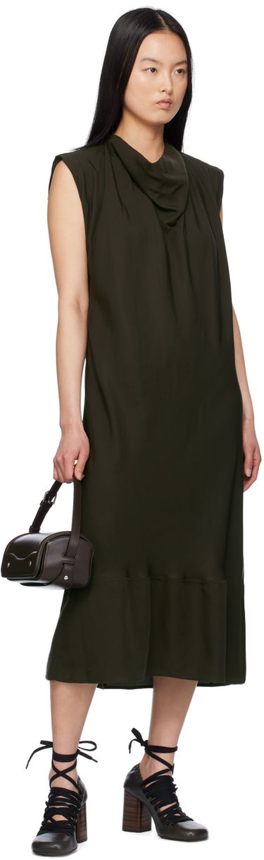 Kjole LEMAIRE Midi Dress Grøn | DR1055 LF1126, 3