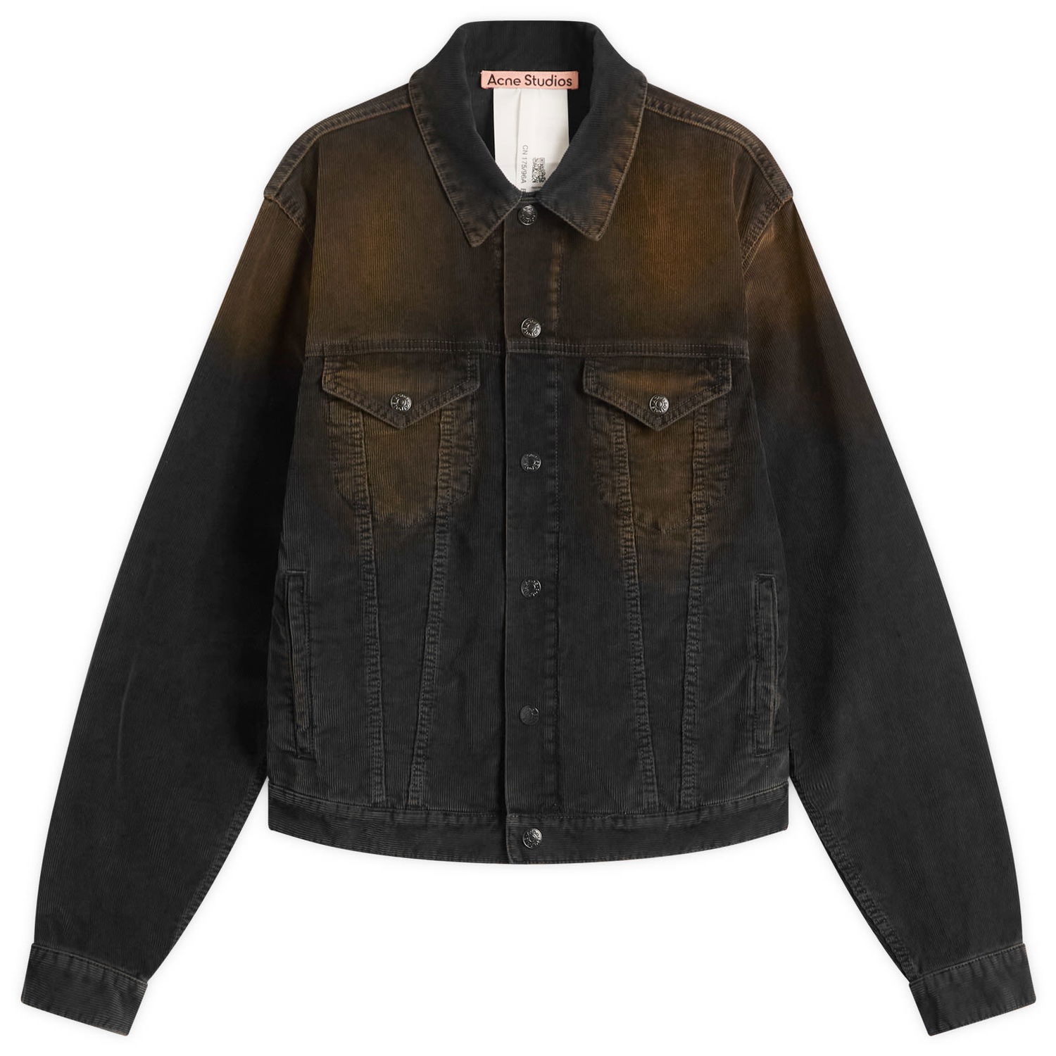 Jakke Acne Studios Corduroy Overshirt Brun | C90200-900, 0