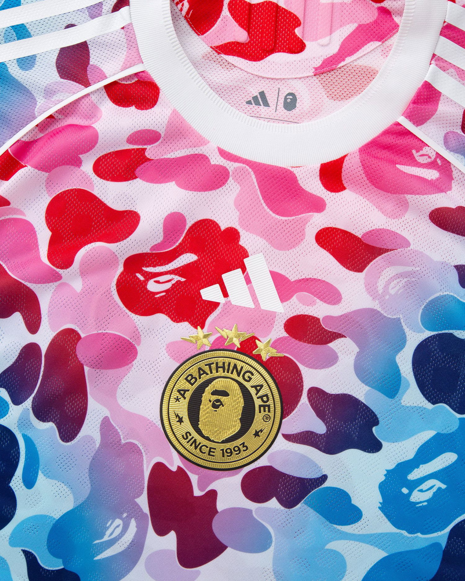 Jersey adidas Originals BAPE Football Jersey Flerfarvet | KA0040, 1
