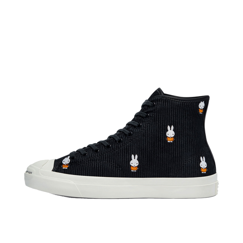 Sneakers og sko Converse CONS Jack Purcell Pro Mid POP Trading Company Miffy Corduroy Sort | 171951C