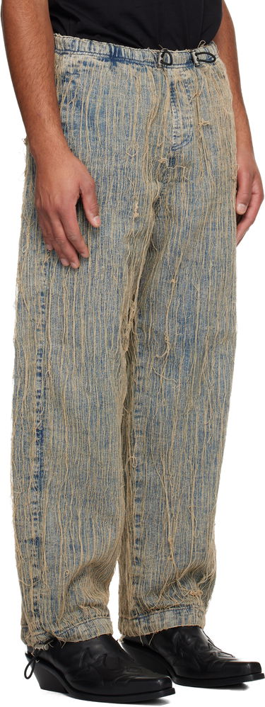 Jeans Diesel Relaxed D-Martial Frayed Drawstring Jeans Flerfarvet | A19277-0CMBZ-01, 1