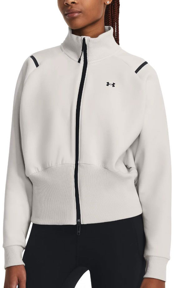 Sweatshirt Under Armour Unstoppable Flc Novelty FZ-WHT Beige | 1379836-114, 0