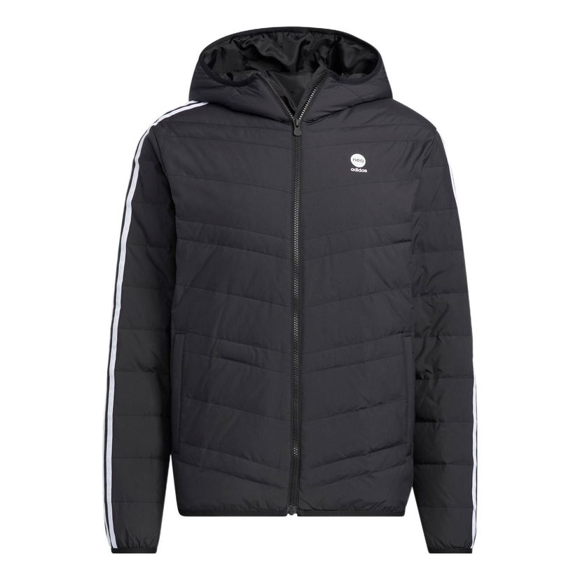 Puffer jakke adidas Originals Essentials Down Padded Jacket Sort | HN4793