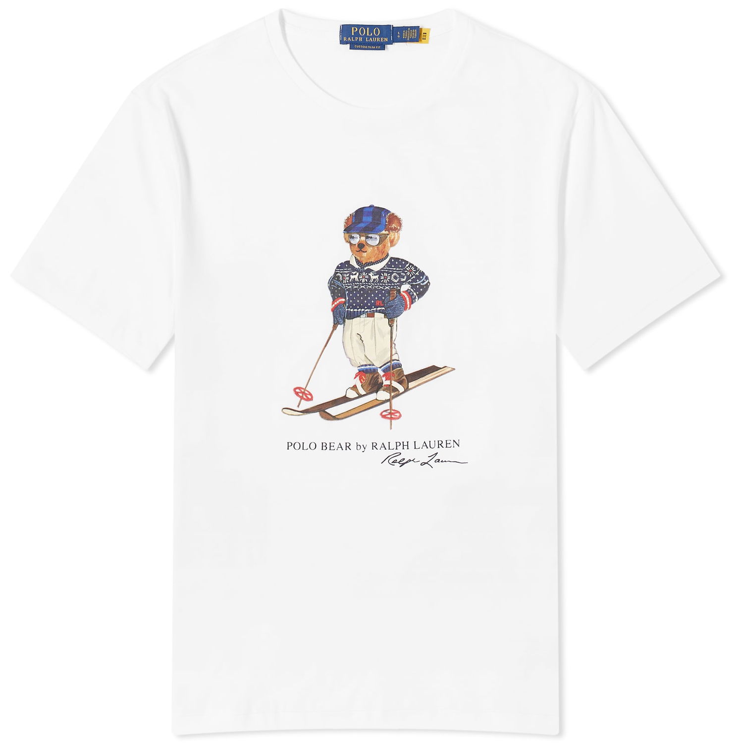 T-shirt Polo by Ralph Lauren Ski Bear T-Shirt Hvid | 710853310026, 0