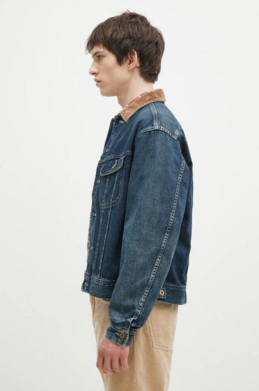 Bomberjakke Human Made Blanket Lined Denim Work Jacket Blå | HM28JK010, 1