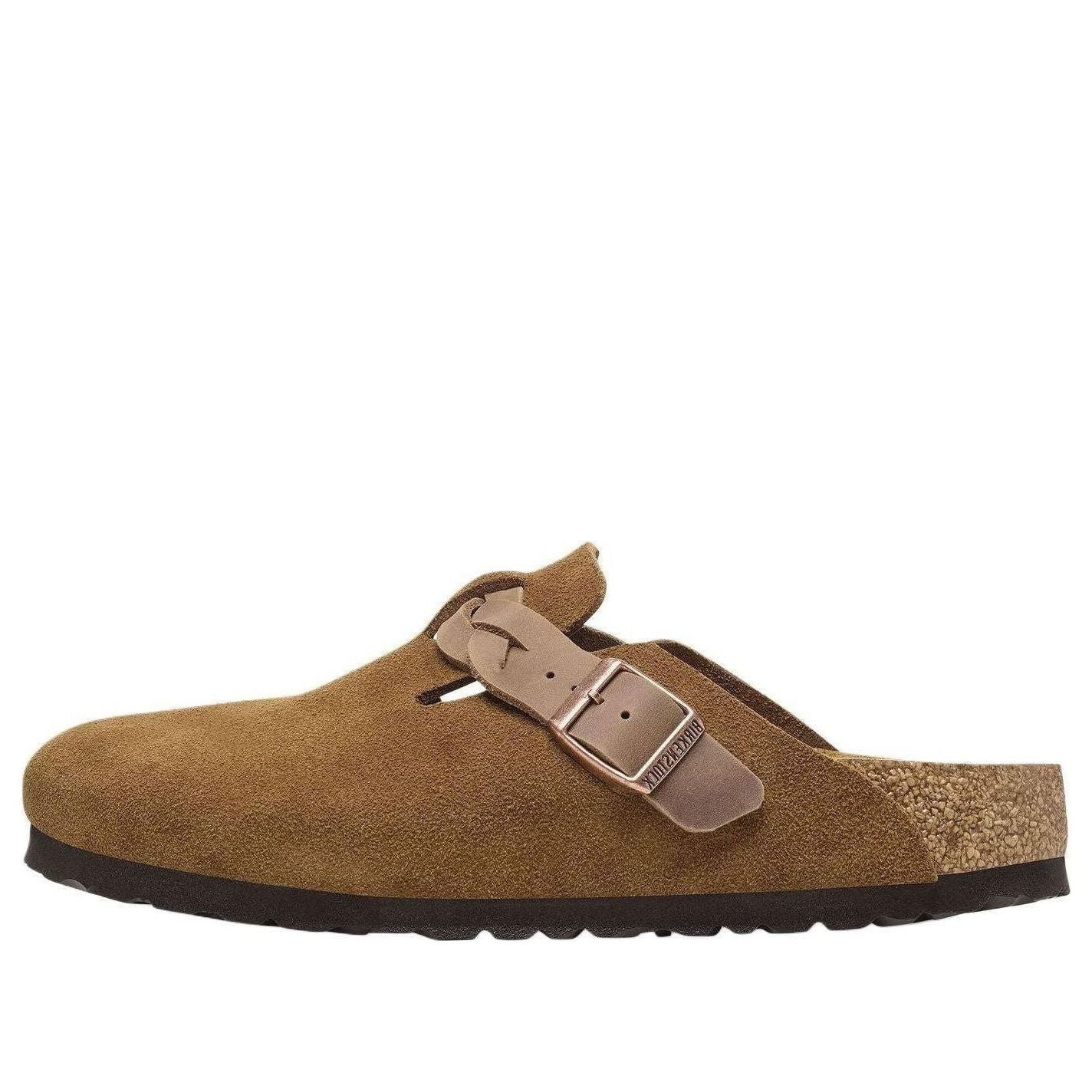 Sneakers og sko Birkenstock Braided Suede Leather Sandals Narrow Fit Brun | 1026713, 0