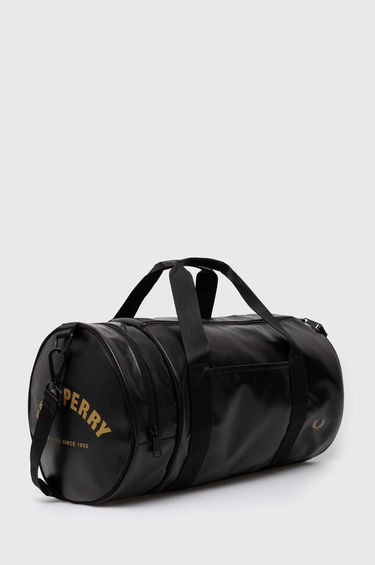 Rejsetaske Fred Perry Barrel Bag Sort | L7260.774, 1