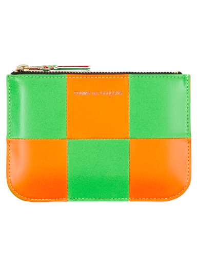 Tegnebog Comme des Garçons Fluo Square Zip Pouch Flerfarvet | SA8100FS 1