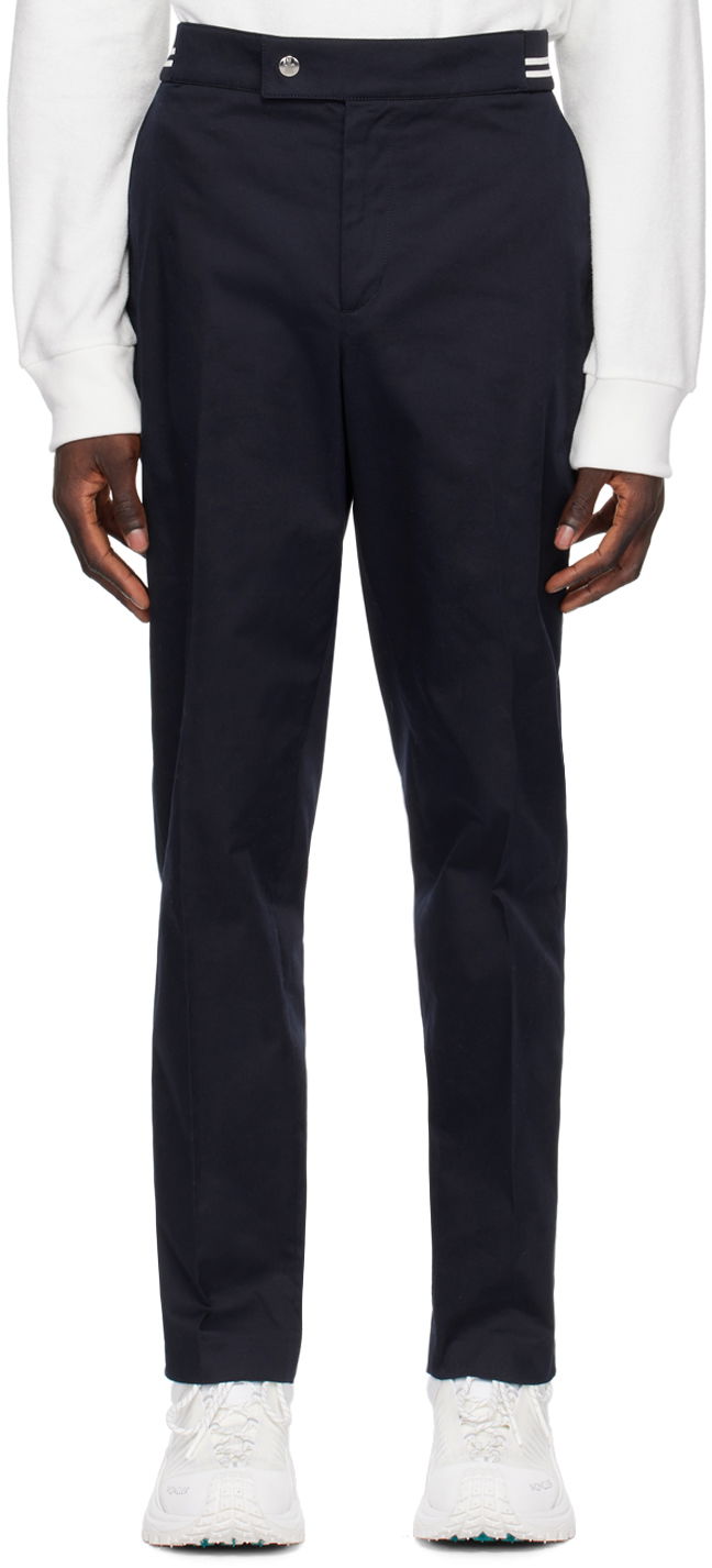 Bukser Moncler Striped Trousers Sort | J10912A0001357448