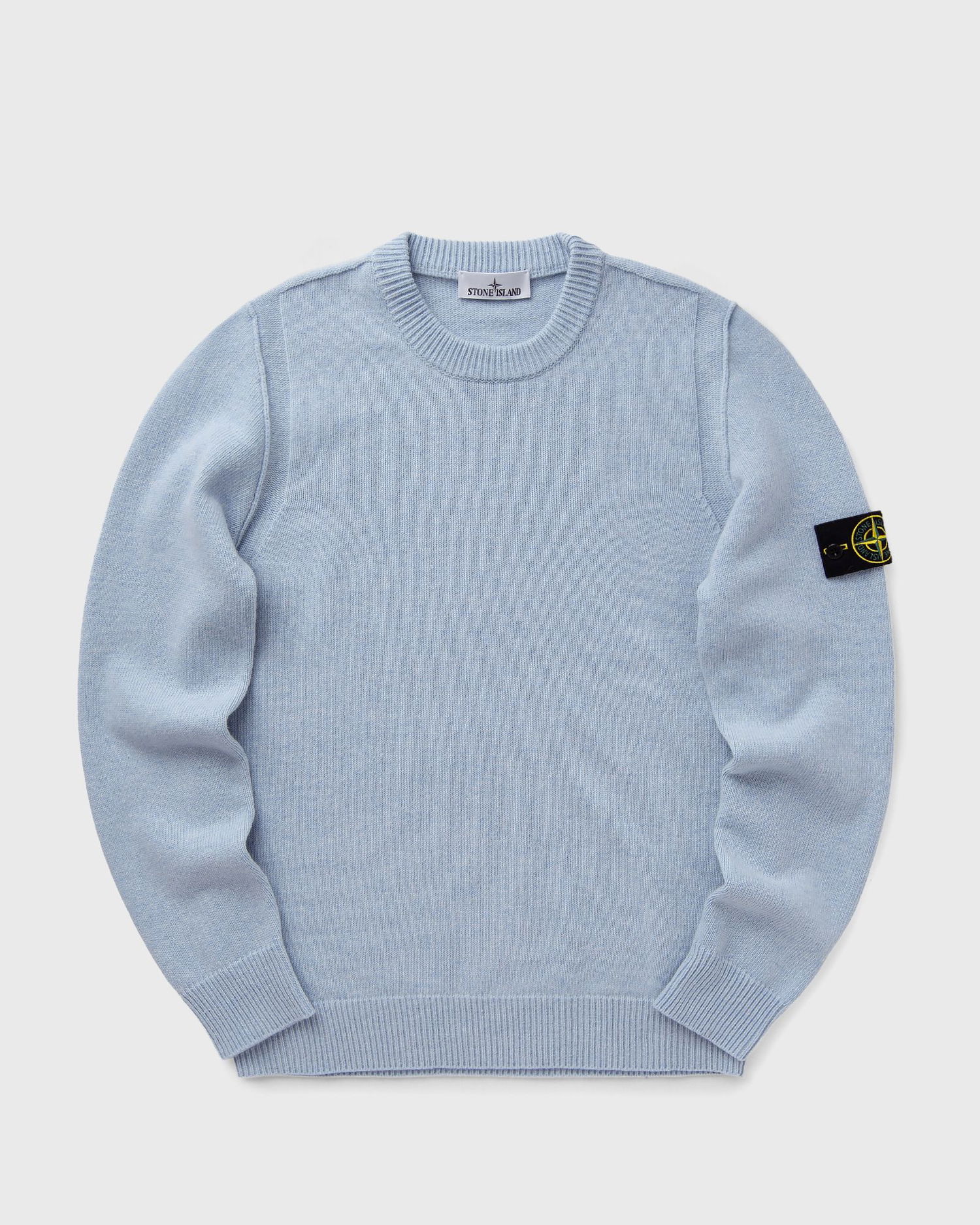 Sweater Stone Island Stone Island Knitted Crew Neck Sweater Blå | K2S155100072S00A3.V0041, 0