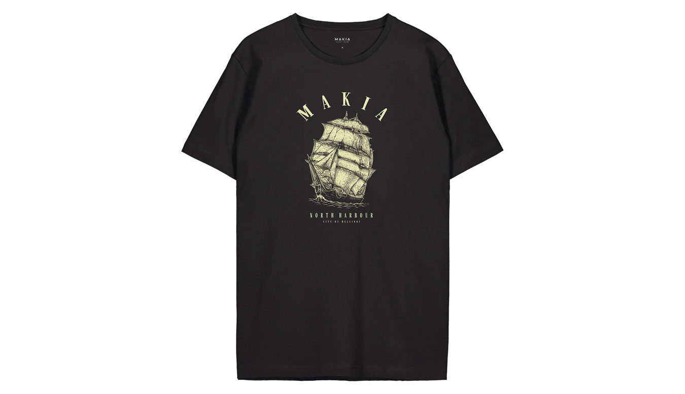 T-shirt Makia O-Hoi T-shirt Sort | M21321_999, 0